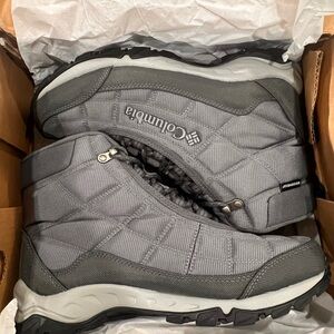 Columbia Men's Gray Snow Boots